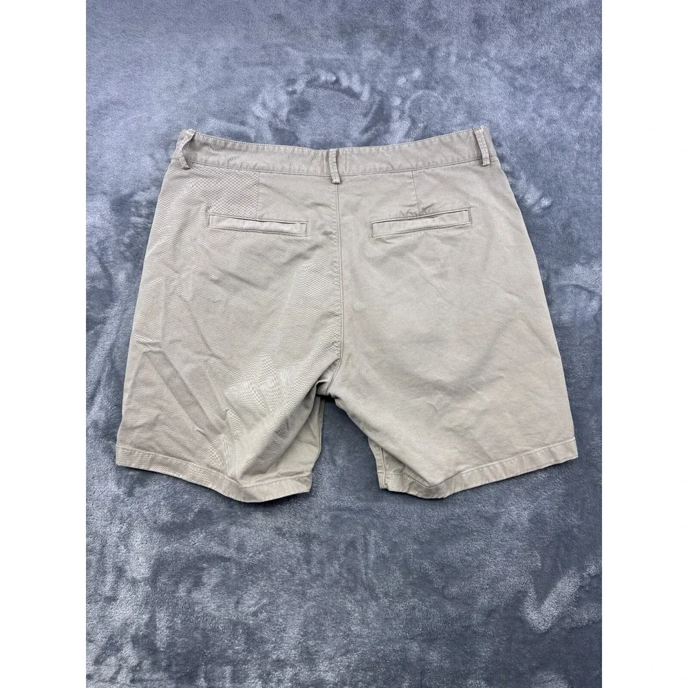 Flint And Tinder Shorts Mens 34 Khaki 365 Chino Stretch Huckberry Soft Casual